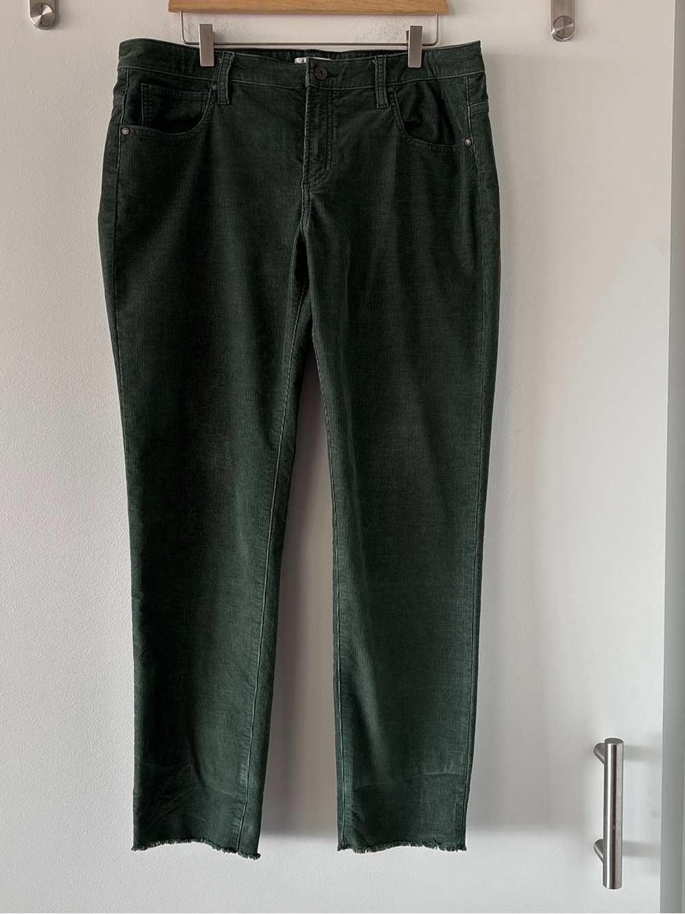 Carve Designs Green Corduroy Pants